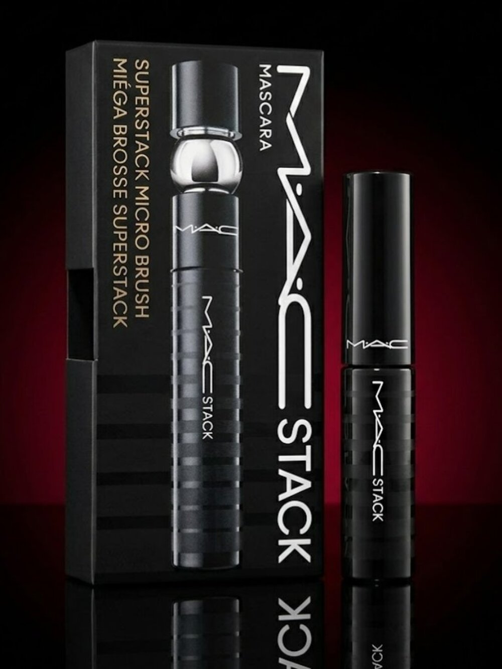 TRAVEL MAC COSMETICS MAC STACK MASCARA Superstack Micro Brush